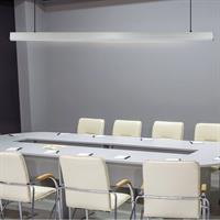 SOSPENSIONE LED 40W 4000K ALLUM SILVER SAMSUNG CONNETTOR