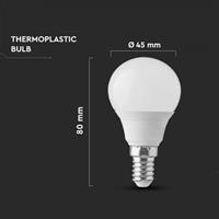 LAMPADINA LED SFERA 4W E14 P45 6400K 320LM