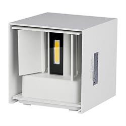 APPLIQUE LED 5W 3000K QUADRO BIANCO IP65 BIEMIS VARIAB