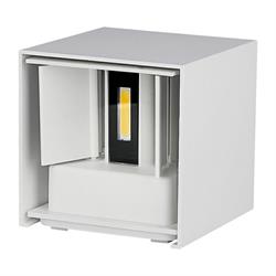 APPLIQUE LED 5W 4000K QUADRO BIANCO IP65 BIEMIS VARIAB