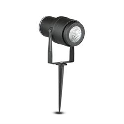 PICCHETTO LED 12W 3000K IP65 30° NERO