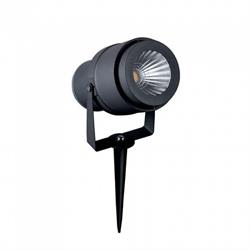 PICCHETTO LED 12W 3000K IP65 30° GRIGIO