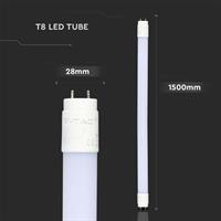 TUBO LED NANO PLASTIC 15W T8 G13 3000K 150CM 160LM/W