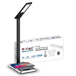 LAMPADA LED 5W 3-4-6K DA TAVOLO CON CARICATORE WIRELESS