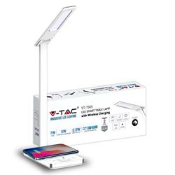 LAMPADA LED 5W 3-4-6K DA TAVOLO CON CARICATORE WIRELESS