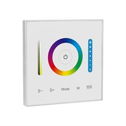 CONTROLLER 2,4GHZ DA MURO PER STRISCIA RGB/RGBW/RGB+CCT