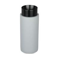 PORTAFARETTO DA SUPERFICIE GESSO GRIGIO + METALLO NERO G