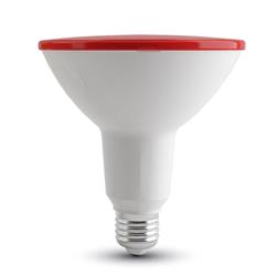 LAMPADINA LED PAR38 15W E27 ROSSO IP65