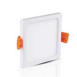 MINI PANNELLO LED DA INCASSO 8W 3000K QUADRO