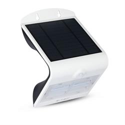 APPLIQUE LED SOLARE 3W 3000+4000K BIANCA IP65 CON SENSOR