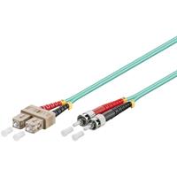 Fiber Optic Multimode Patch Cord ,50/125 ST-SC, 0,5 mt.