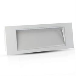 EMERGENZA LED INC/SOFF, 3,8w 6K 3h SE/SA CARICA 12ore SA