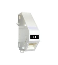 DIN-Rail Adapter for Keystone Modules, IP20, White