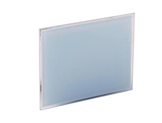 INCASSO LED SLAB BIANCO IN ALLUMINIO E VETRO 5W 730LM 40