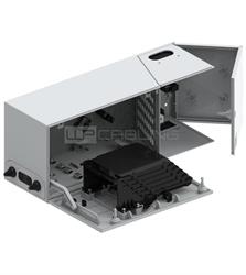 FTTH Wall mount distribution box for 48 cores, 48 SC/sx