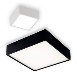 PLAFONIERA LED KLIO BIANCA IN ACRILICO E ALLUMINIO 36W 4