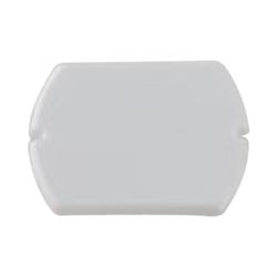 TAPPO BIANCO PER BINARIO 1X4,2X3,4CM