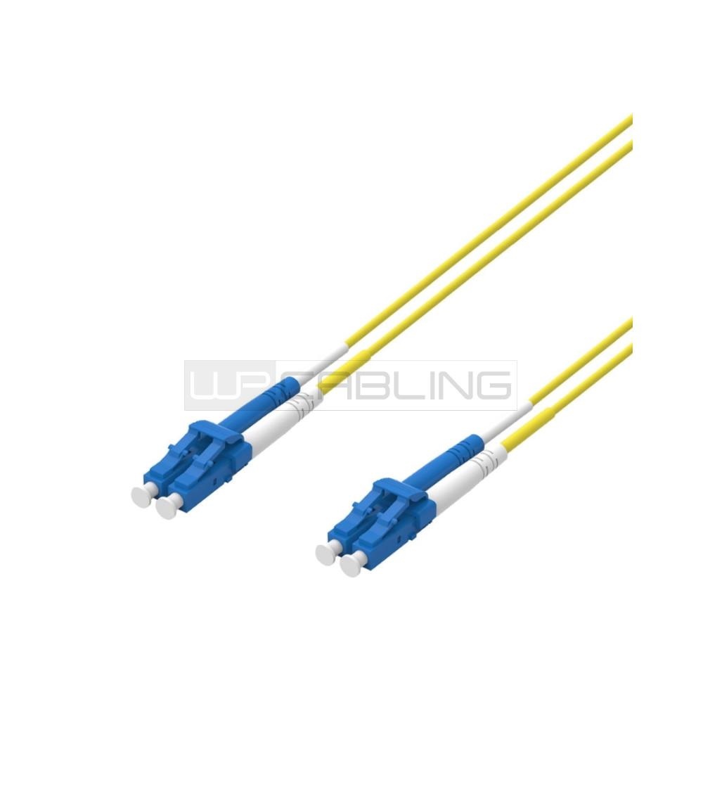 Fiber Optic Singlemode Patch Cord ,9/125 LC-LC, 3 mt. OS
