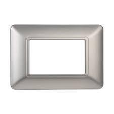 PLACCA PLASTICA 3P SILVER COMPATIBILE MATIX