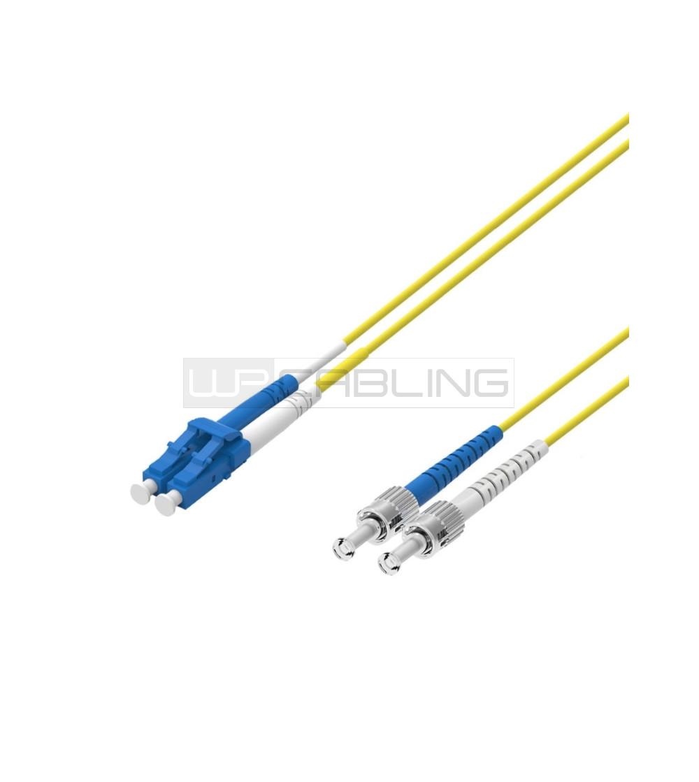 Fiber Optic Singlemode Patch Cord ,9/125 LC-ST, 1 mt. OS