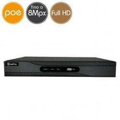 NVR IP 8 CH POE 4K 80MPS 8 MPX H265 1XHDD