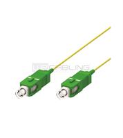 Fiber Optic Singlemode Simplex Patch Cord ,9/125 SC/APC-