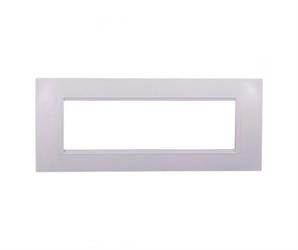 PLACCA QUADRATA 7P BIANCO