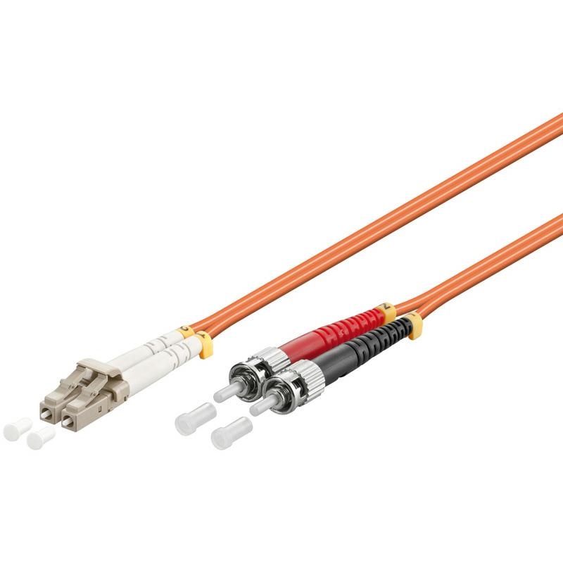 Fiber Optic Multimode Patch Cord ,62,5/125 LC-ST, 3 mt.