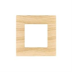 Placca Tecnopolimero T2 2P Abete COMPATIBILE PLANA