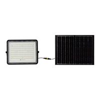 PROIETTORE SOLARE LED 20W 4000K NERO BATT SOSTITUBILE 3M