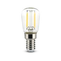 LAMPADINA LED PERETTA 2W E14 ST26 2700K TRASPARENTE