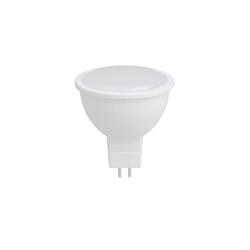 LAMPADINA LED MR16 12V AC/DC 6W 600LM 3000K 100° 50X52mm