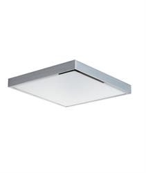 PLAFONIERA LED DOMO CROMO IN ACRILICO E ALLUMINIO 24W 27