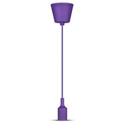 LAMPADARIO PORTALAMPADA E27 VIOLA