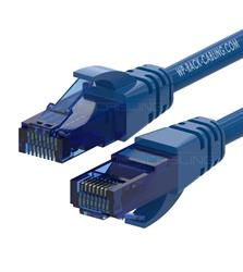 CAVO PATCH CAT 5e U-UTP, 3 METRI, AWG 26/7, CU, BLU