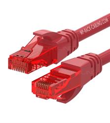 CAVO PATCH CAT 6 U-UTP, 0,5 METRI, AWG 26/7, CU, ROSSO