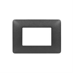 Placca Tecn. T3-Joy M8003-11 Grigio Scuro