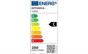 PROIETTORE LED SMD NERO 200W 140lm/W AC180-265V 90°IP65