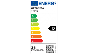 PANNELLO RETROILLUMINATO LED 120x30 36W 120LM/W 6000K