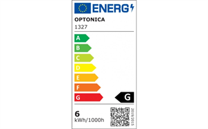 LAMPADINA LED E27 G45 6000K 5.5W 450LM - OPTONICA