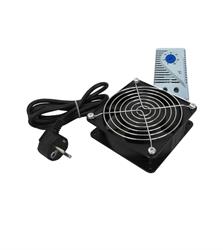 Cooling Fan 120x120x38 mm with protection grid, Thermost