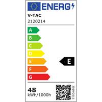 PLAFONIERA STAGNA LED 48W 6400K IP65 150CM OPACA 120LM/W